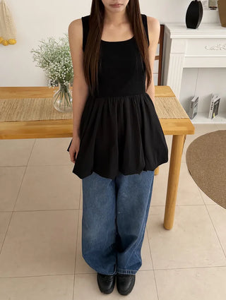 Love Pumpkin Balloon Lovely Sleeveless Dress