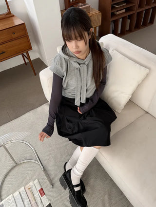 Layered Sculp Hoodie