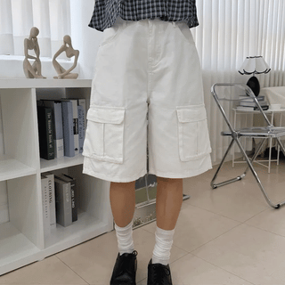 U Team Bermuda Cargo Half Pants
