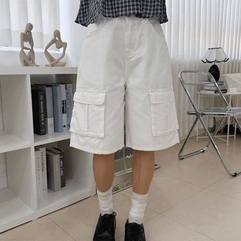 U Team Bermuda Cargo Half Pants