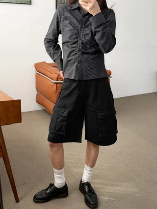 U Team Bermuda Cargo Half Pants