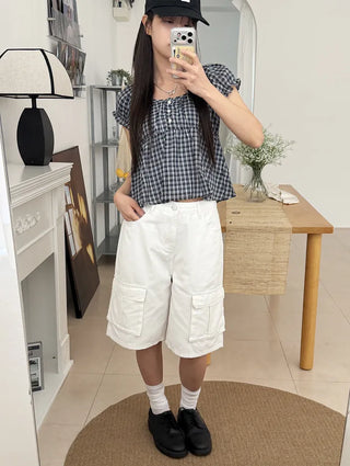 U Team Bermuda Cargo Half Pants
