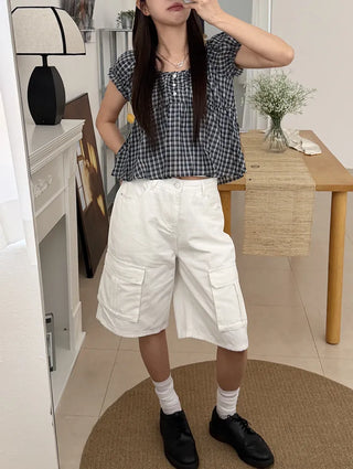 U Team Bermuda Cargo Half Pants