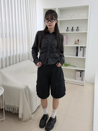 U Team Bermuda Cargo Half Pants