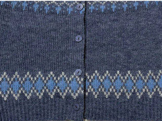 Honoa Vintage Winter Nordic Loose Fit Button Knit Cardigan
