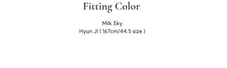 Snow candy pastel soft warm volume patch high neck zip-up hood string wellon lightweight padding