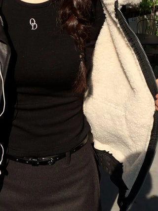 Soba fleece mustang flap pocket jacket jumper