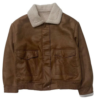 Soba fleece mustang flap pocket jacket jumper