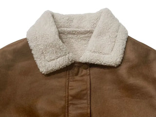 Soba fleece mustang flap pocket jacket jumper