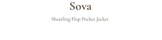Soba fleece mustang flap pocket jacket jumper