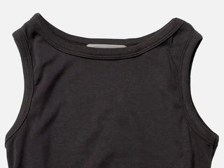 Haren round neck spandex basic sleeveless t-shirt