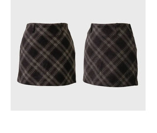 Haze Check Mini Skirt Skirt Pants /2 Sizes