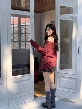 Haze Check Mini Skirt Skirt Pants /2 Sizes