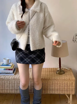 Haze Check Mini Skirt Skirt Pants /2 Sizes