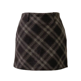 Haze Check Mini Skirt Skirt Pants /2 Sizes