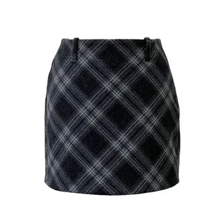 Haze Check Mini Skirt Skirt Pants /2 Sizes