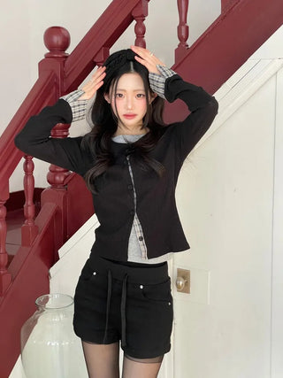 Weave Ribbon Knit Twisted Hairband