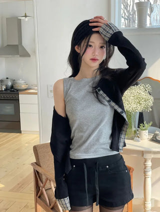 Weave Ribbon Knit Twisted Hairband