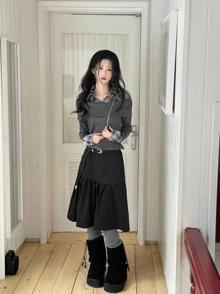 Weave Ribbon Knit Twisted Hairband