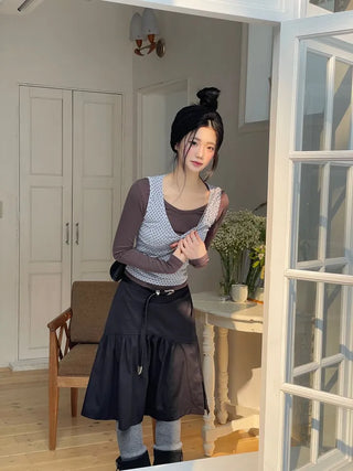 Weave Ribbon Knit Twisted Hairband