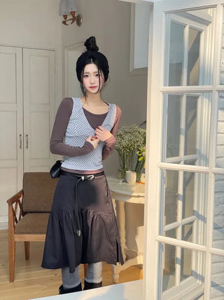 Weave Ribbon Knit Twisted Hairband