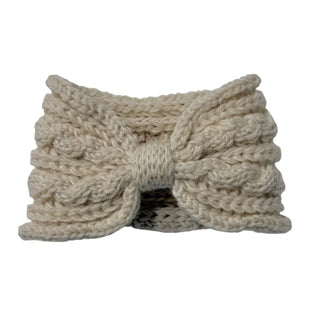 Weave Ribbon Knit Twisted Hairband