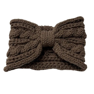 Weave Ribbon Knit Twisted Hairband