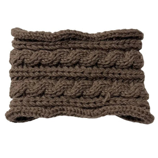 Weave Ribbon Knit Twisted Hairband