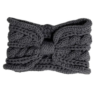 Weave Ribbon Knit Twisted Hairband