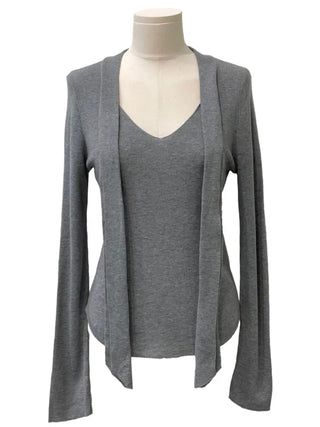 Shitoya Hem Rolled Muffler Tie Knit