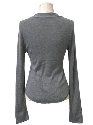 Shitoya Hem Rolled Muffler Tie Knit
