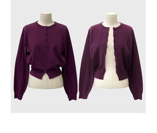 Noah Daily Bean Button Team Round Soft Knit Cardigan