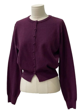 Noah Daily Bean Button Team Round Soft Knit Cardigan
