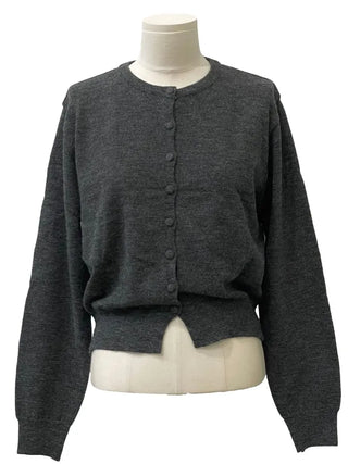 Noah Daily Bean Button Team Round Soft Knit Cardigan