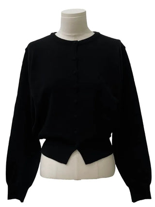 Noah Daily Bean Button Team Round Soft Knit Cardigan