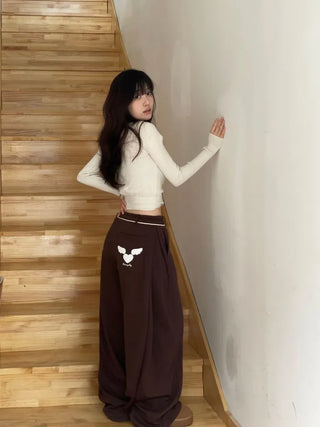 River Ribbon Wrap Button Golji Knit Cardigan