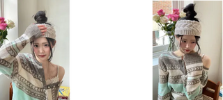 Nico twisted knit hairband