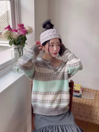 Nico twisted knit hairband