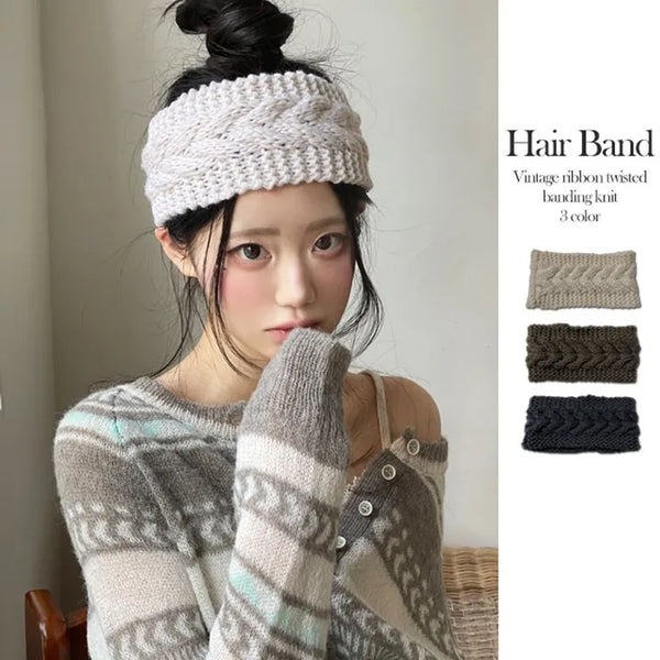 Nico twisted knit hairband