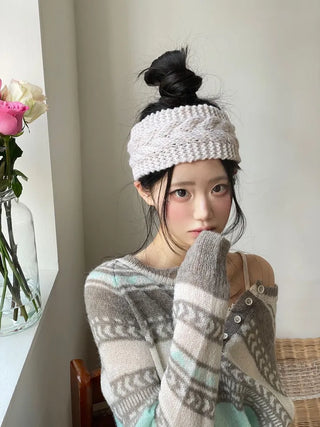 Nico twisted knit hairband