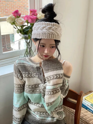 Nico twisted knit hairband