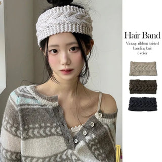 Nico twisted knit hairband