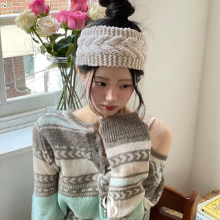 Nico twisted knit hairband