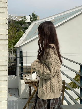 Rosalie back banding check unbalanced midi skirt