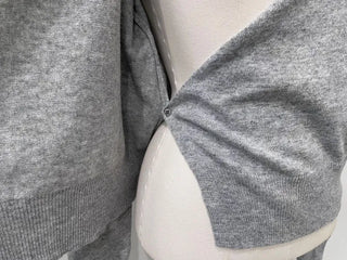 Hanabi Cashmere Slim Fit Button Wrap Wool Knit Cardigan