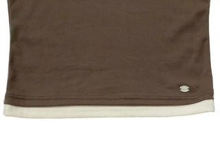 Velora Daily Color Block Symbol Logo Long Sleeve T-Shirt