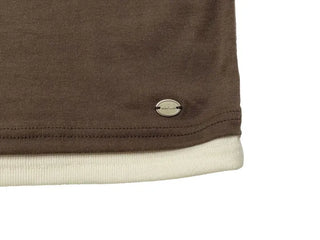 Velora Daily Color Block Symbol Logo Long Sleeve T-Shirt