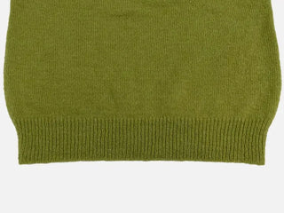 Willow Loose Fit Round Neck Long Sleeve Button Wool Knit