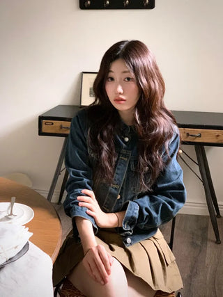 Reverie Pleated Cargo Belt Mini Skirt Skirt Pants Set