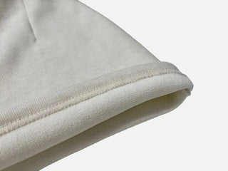 Merlin high-waist knit fleece shorts